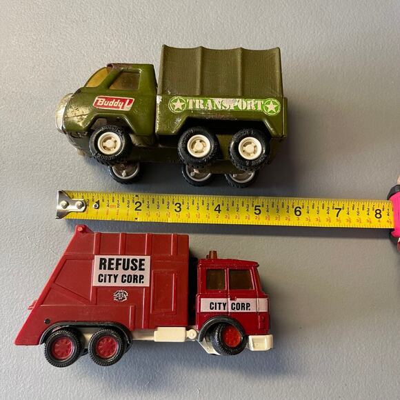Matchbox Mixed Lot Utility Trucks City Corp Military - Picture 5 of 12